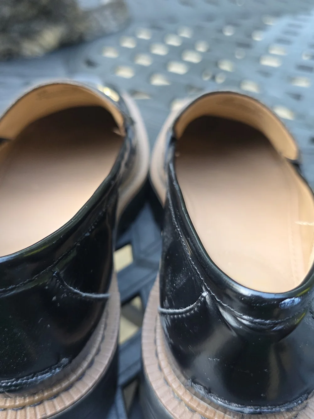 Sam Edleman New York Chunky Black Leather Loafers